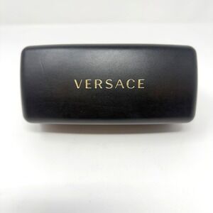 Versace Sunglasses Case Hard Shell Protective Black